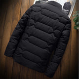 Autumn New Jacket fashion trend Casual thickened warm cotton-padded