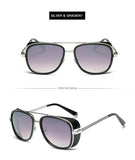 Samjune Iron Man 3 Matsuda TONY stark Sunglasses Rossi Coating retro