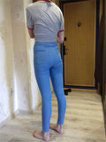 Skinny High Waist Jeans Woman Pants Stretch  Jeans