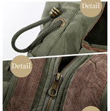 Winter Jacket Men Thick Windbreaker High Quality Fleece Cotton-Padded