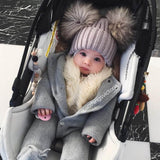 children's toddler baby faux fur hat cap beanie