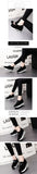 Flock New High Heel Lady Casual Breathable Height Increasing Shoes