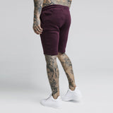 New Summer Sik Silk men short gyms slim fit Bodybuilding Joggers