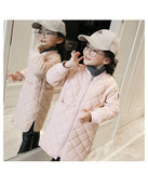 Baby Girls Winter Thin Kids Cotton Coat