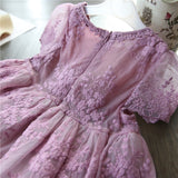 Girl Clothes Kids Dresses For Girls Lace Flower Party Dress