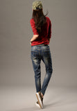 New Spring  Women Jeans jean Pants Denim Trousers Loose Jeans clothes