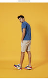 Mens Cotton Slim Fit Knee Length Casual mens Shorts High Quality
