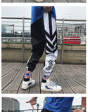 Streetwear Hip hop Joggers Pants Men Loose Harem Pants