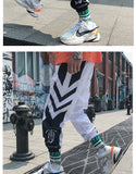 Streetwear Hip hop Joggers Pants Men Loose Harem Pants