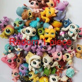 Rare pet shop lps toy 5 black white 1498 old animal toys for children