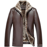 New Autumn Winter Men Leather Jacket