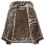 New Autumn Winter Men Leather Jacket