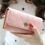 Luxury Brand Women Wallets Long Zipper Coin Purses Fashion