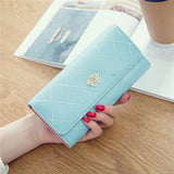 Luxury Brand Women Wallets Long Zipper Coin Purses Fashion
