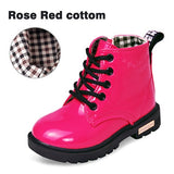 Kids Shoes Martin Boots Children Snow Shoes Motorcycle Boots