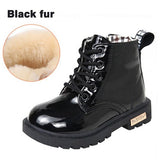 Kids Shoes Martin Boots Children Snow Shoes Motorcycle Boots