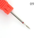 Hot Sell 1pcs Diamond Nail Drill Bits Electric Manicure Machine Drills