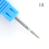Hot Sell 1pcs Diamond Nail Drill Bits Electric Manicure Machine Drills