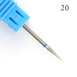 Hot Sell 1pcs Diamond Nail Drill Bits Electric Manicure Machine Drills