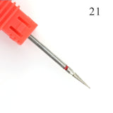 Hot Sell 1pcs Diamond Nail Drill Bits Electric Manicure Machine Drills