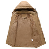 Hot High-grade winter men warm hooded jacket coat