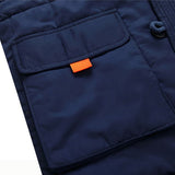 Winter Jacket Casual Hooded Collor Parka Men Thicken Full Sleeve