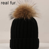 New  Winter Cap Women Warm Woolen Knitted Fashion Hat