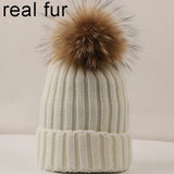 New  Winter Cap Women Warm Woolen Knitted Fashion Hat
