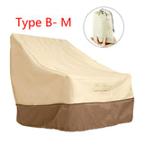Furniture Cover Outdoor Yard Garden Chair Sofa Waterproof Dust Cover