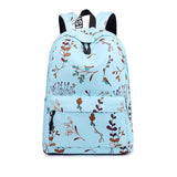 Casual Waterproof Women Backpack Flower Printing