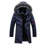 Men Casual Jacket Thicken Warm Windproof Winter Coats
