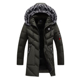Men Casual Jacket Thicken Warm Windproof Winter Coats