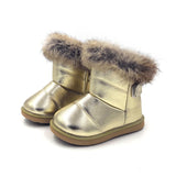 Winter Warm Plush Baby Girls Snow Boots