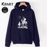 Pablo Picasso painting Couple Clothes Autumn Winter Fleece Man