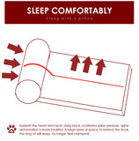 Large Dog Bed Winter Warm Kennel House Pillow Bed Removable Pet Nest