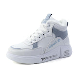 Women Warming Boots Lace Outdoor Winter Plush Casual Shoes