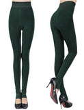 Women Plus Thick Velvet Warm Leggings Sexy Seamless
