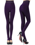Women Plus Thick Velvet Warm Leggings Sexy Seamless