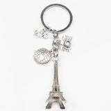 2020 2021 2022 Earth Paris Tower Alloy Camera Pendant Travel Keyring Chain Gift