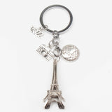 2020 2021 2022 Earth Paris Tower Alloy Camera Pendant Travel Keyring Chain Gift