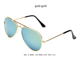 Brand Child Sunglasses Mirror Glasses Metal Pilot Sunglasses For Kids