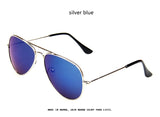 Brand Child Sunglasses Mirror Glasses Metal Pilot Sunglasses For Kids