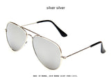 Brand Child Sunglasses Mirror Glasses Metal Pilot Sunglasses For Kids