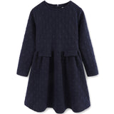 Girls Winter Elegant Thicken Kids Dress Warm Cotton Clothes Autumn 7-16Y Pink Blue