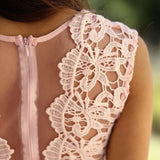 O-Neck Sleeveless Long Wedding Party Formal Gowns
