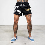Mens Fitness Bodybuilding Gyms Workout Male Breathable Beach Shorts