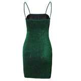 Summer Slim Women's Mini Tight Thin Shoulder Strap Short Dress