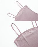Summer Slim Women's Mini Tight Thin Shoulder Strap Short Dress