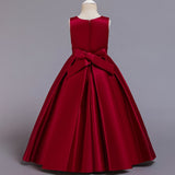 Embroidery Pageant Princess Dress Elegant Party Dress