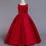 Embroidery Pageant Princess Dress Elegant Party Dress